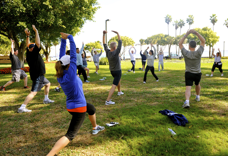 Yoga and wellness activities for seniors
